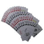 Poker stuff India PSI Plastic Poker Playing Cards for Casino Gaming -Washable Teen Patti Poker Cards, Golden