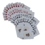 Poker Stuff India PSI Plastic Poker New Playing Cards for Casino Gaming -Washable Teen Patti Poker Cards, White