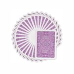 Modiano Premium Quality Poker Playing Cards Texas Poker Jumbo – Purple