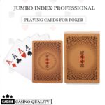 PSI Playing Cards Light Brown 4