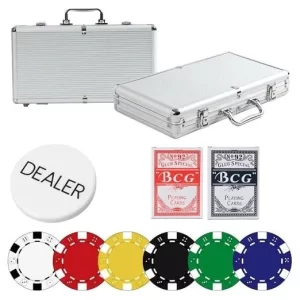 300 pc poker chip set