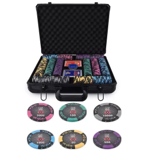 500 pc poker stuff india chip set